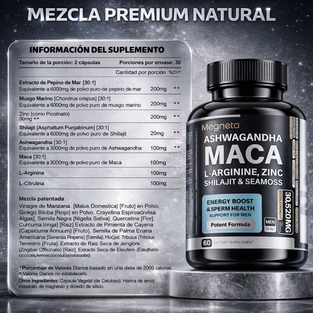 MACA 60 capsulas