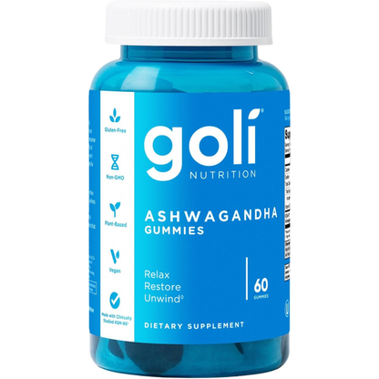 Gomitas de Ashwagandha y vitamina D- 60 unidades