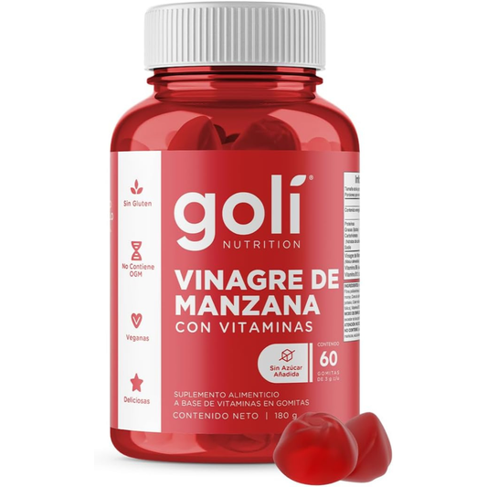 Gomitas de Vinagre de Sidra de Manzana - 60 cápsulas