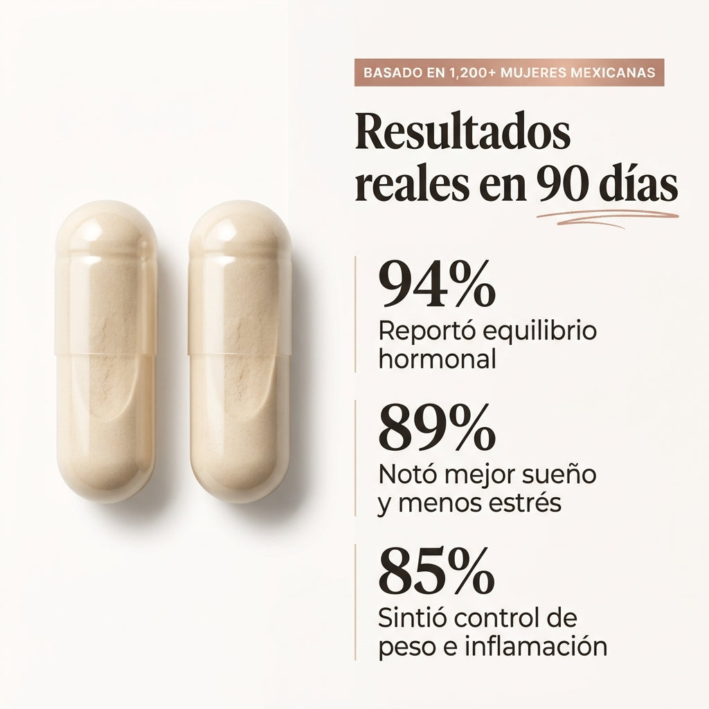 Equilibrio hormonal + Calma natural Myo-Inositol + Corti-Soothe GRATIS