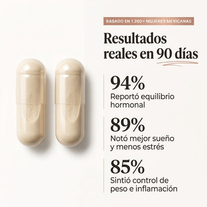 Equilibrio hormonal + Calma natural Myo-Inositol + Corti-Soothe GRATIS