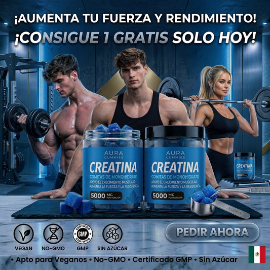 Aura Gummies® - Gomitas de Creatina